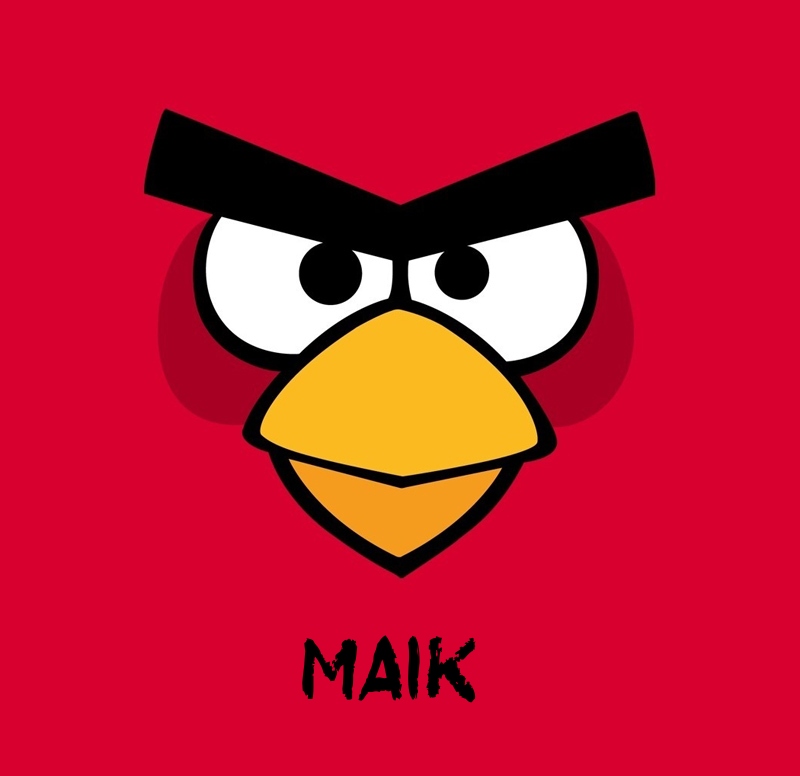 Bilder von Angry Birds namens Maik