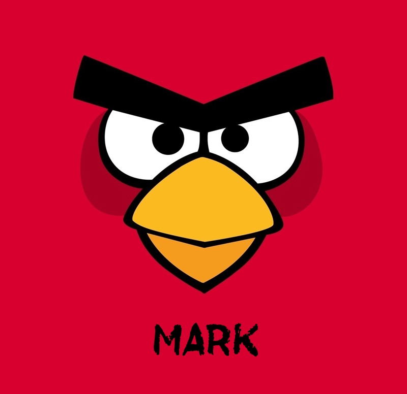 Bilder von Angry Birds namens Mark