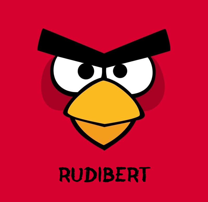 Bilder von Angry Birds namens Rudibert