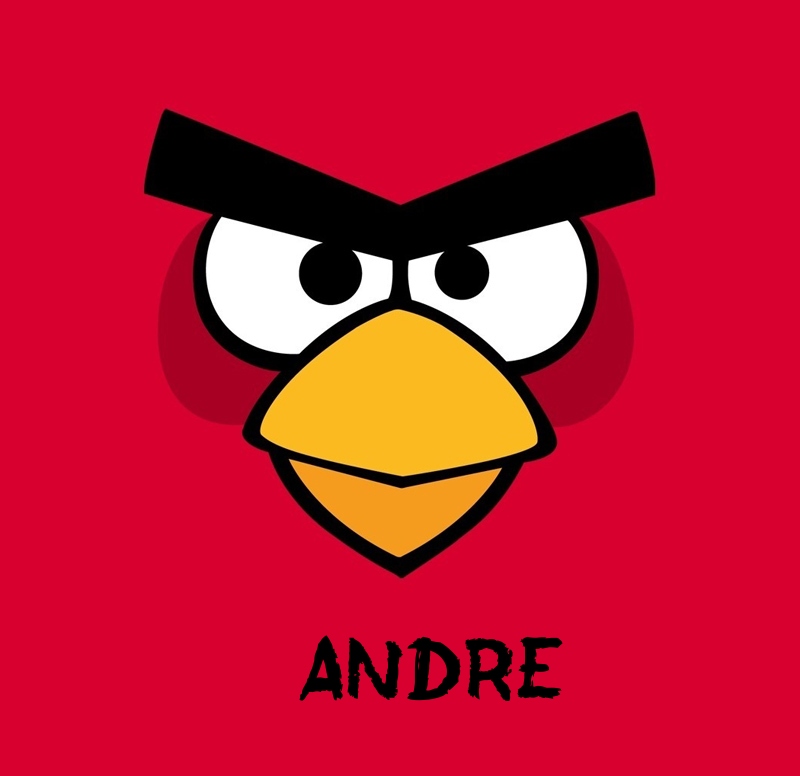 Bilder von Angry Birds namens Andre