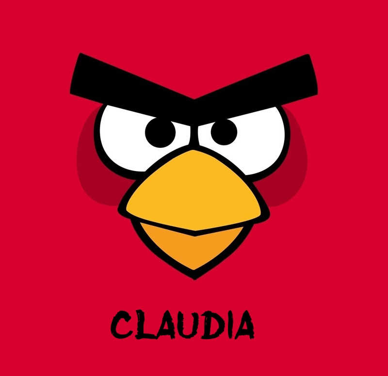 Bilder von Angry Birds namens Claudia