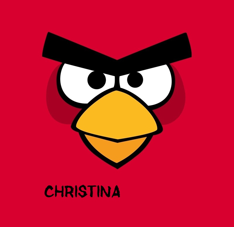 Bilder von Angry Birds namens Christina