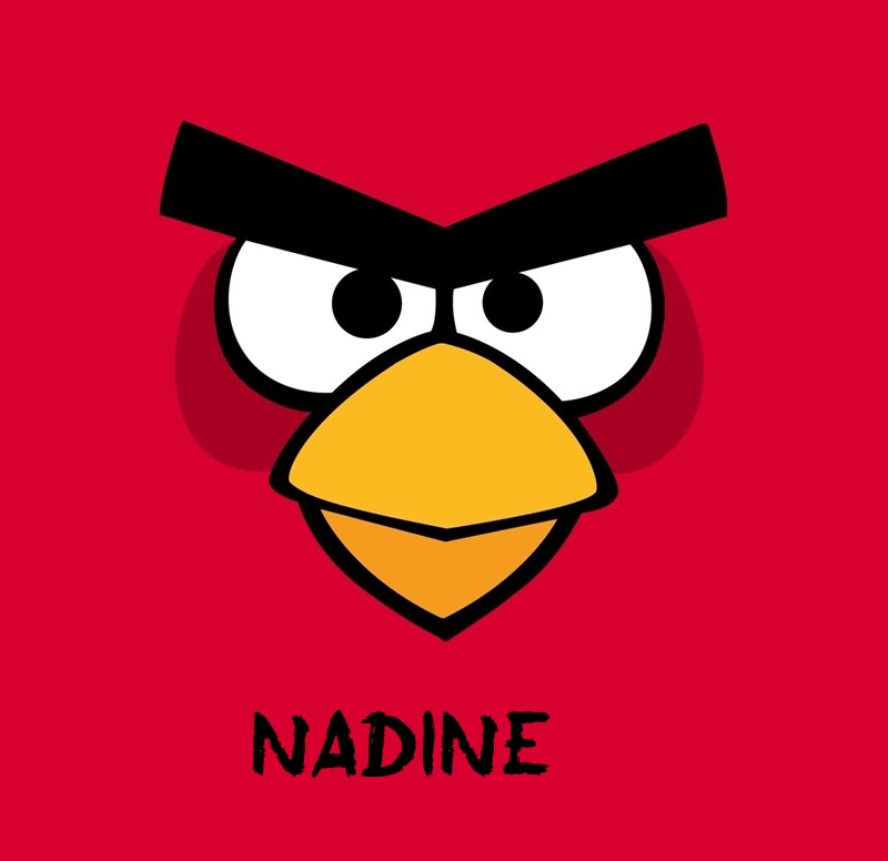Bilder von Angry Birds namens Nadine