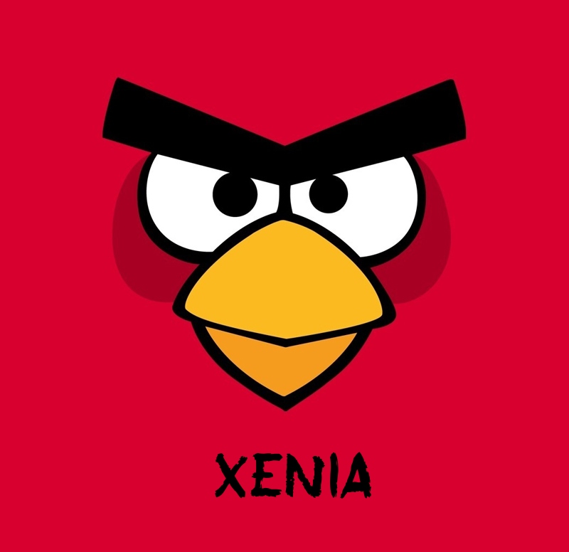 Bilder von Angry Birds namens Xenia