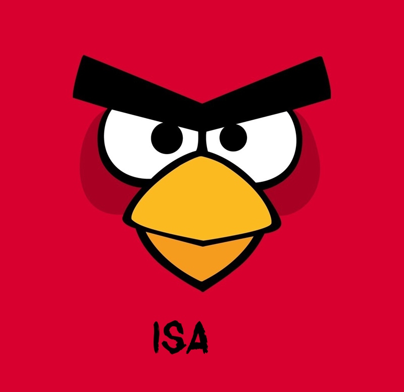 Bilder von Angry Birds namens Isa