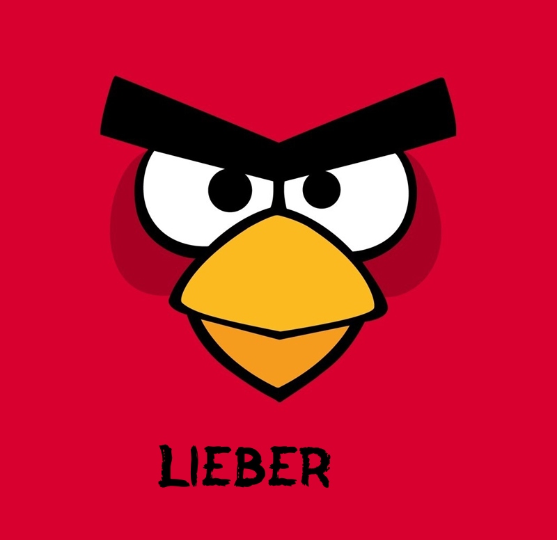 Bilder von Angry Birds namens Lieber