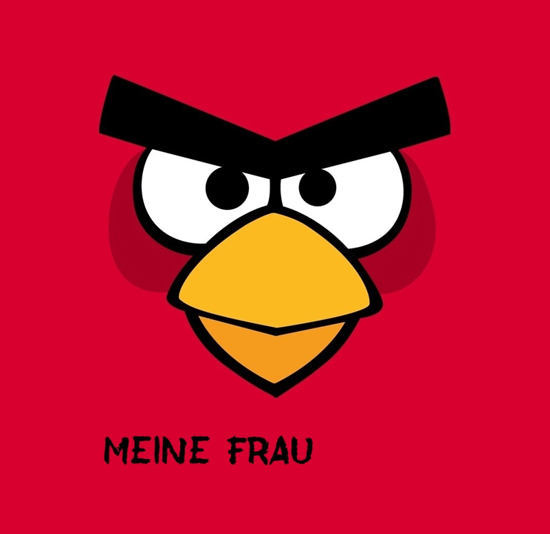 Bilder von Angry Birds namens Meine frau