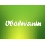 Bildern mit Namen Obolnianin
