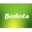 Bildern mit Namen Borbola
