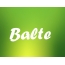 Bildern mit Namen Balte