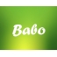 Bildern mit Namen Babo
