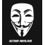 Bilder anonyme Maske namens Alfons-Nikolaus