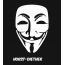 Bilder anonyme Maske namens Horst-Diether