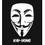 Bilder anonyme Maske namens Kai-Hong