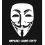 Bilder anonyme Maske namens Michael-Hans-Fritz