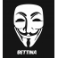 Bilder anonyme Maske namens Bettina