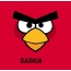 Bilder von Angry Birds namens Saskia