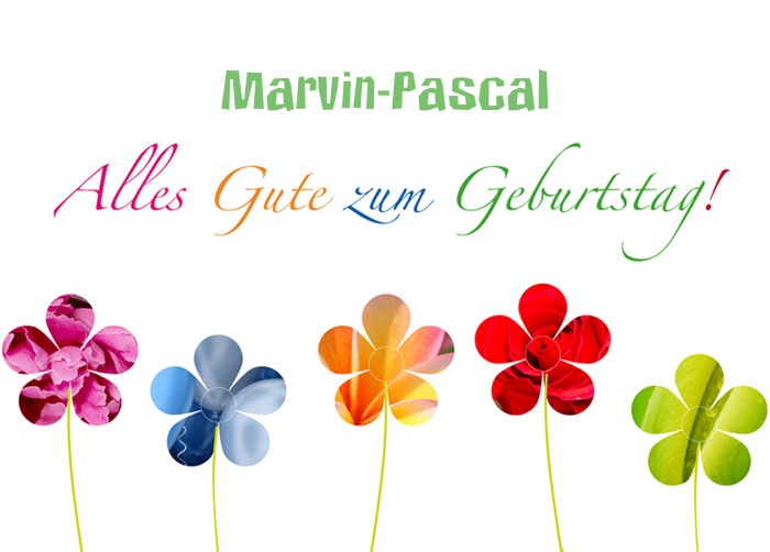 Bilder zum geburtstag fr Marvin-Pascal