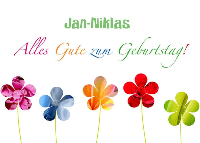 Bilder zum geburtstag fr Jan-Niklas