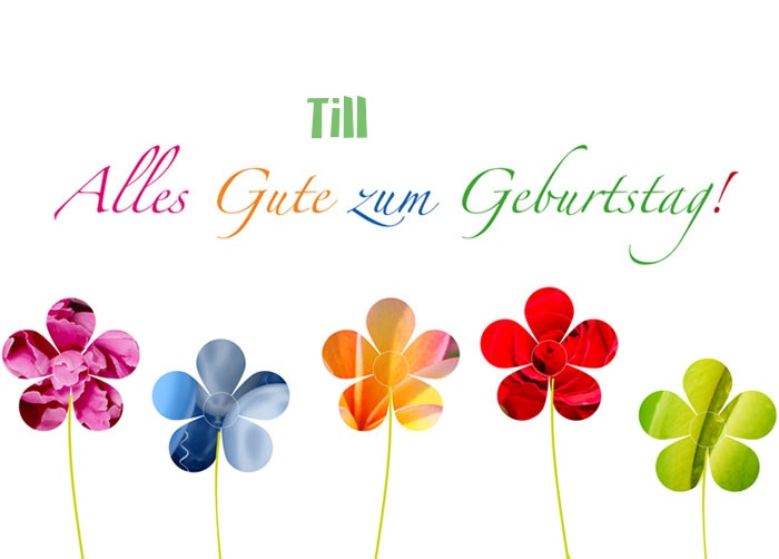 Bilder zum geburtstag fr Till