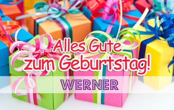 Bilder Geburtstagsgeschenk fr Werner