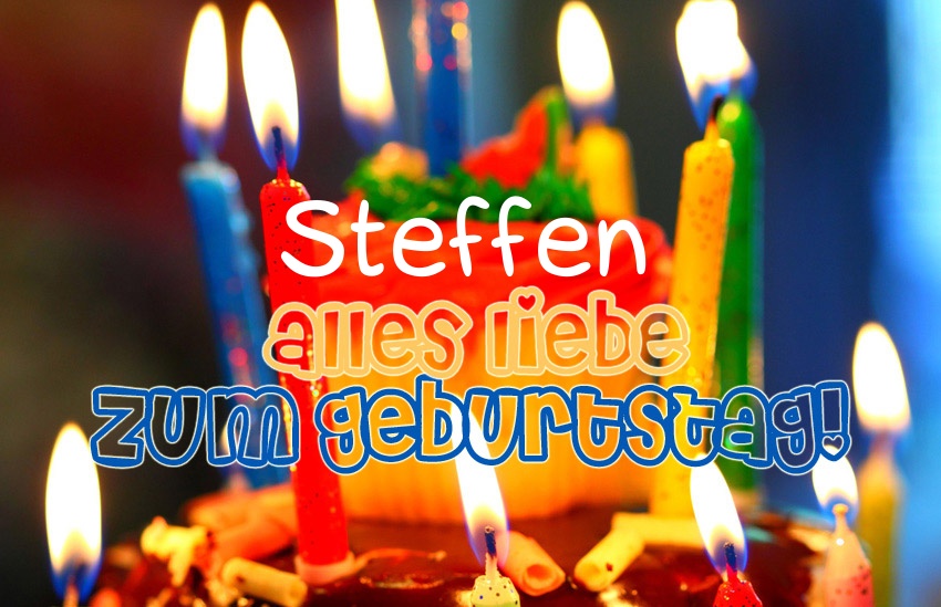 Alles Liebe zum Geburtstag, Steffen!