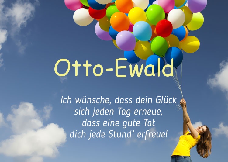 Gedicht zum geburtstag fr Otto-Ewald