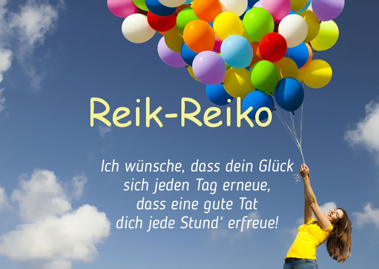 Gedicht zum geburtstag fr Reik-Reiko