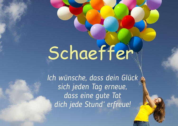 Gedicht zum geburtstag fr Schaeffer