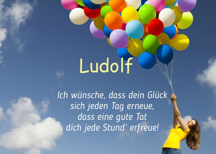 Gedicht zum geburtstag fr Ludolf
