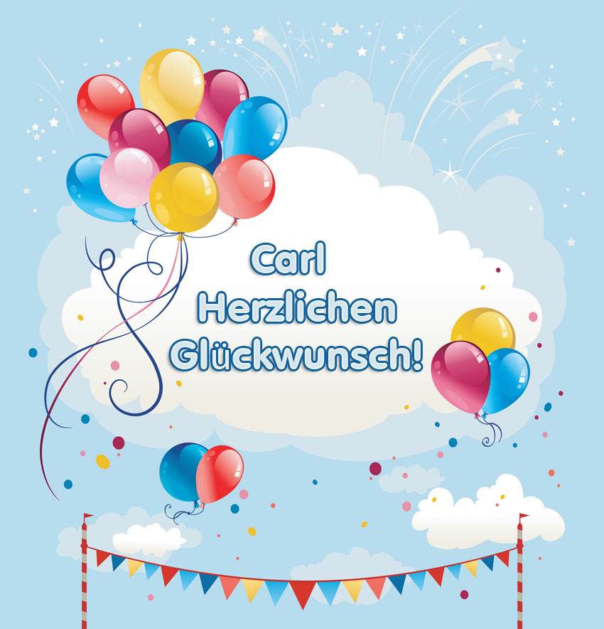 Carl Herzlichen Glckwunsch!