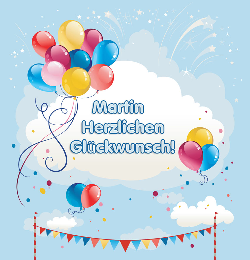 Martin Herzlichen Glckwunsch!