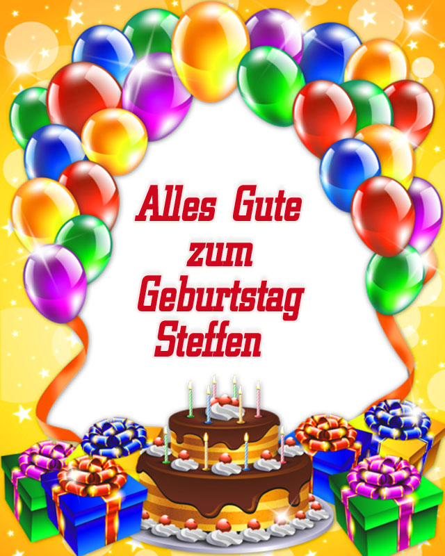 Alles Gute zum Geburtstag, Steffen!
