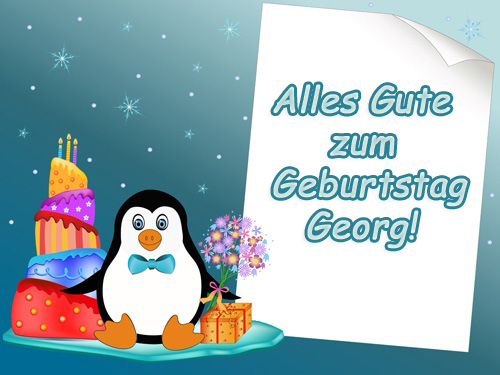 Georg, Alles Gute zum Geburtstag! Georg, Alles Gute zum Geburtstag!