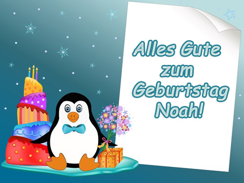 Noah, Alles Gute zum Geburtstag!