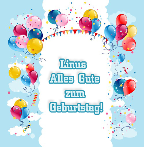 Alles Gute zum Geburtstag, Linus!