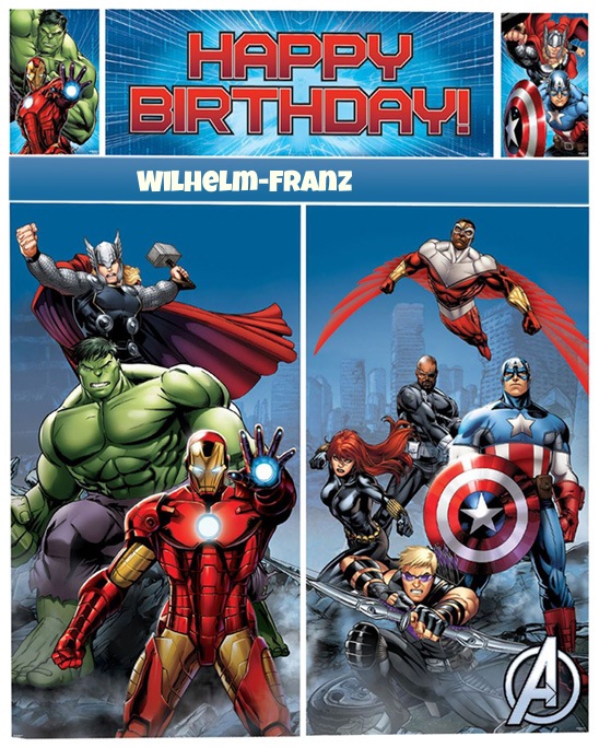 Die Rcher wnschen alles Gute zum Geburtstag Wilhelm-Franz