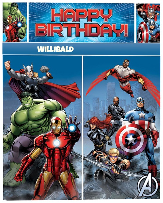 Die Rcher wnschen alles Gute zum Geburtstag Willibald