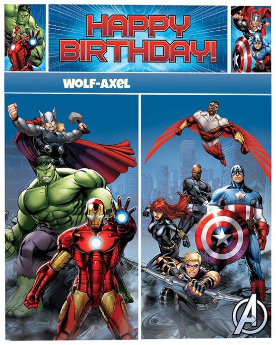 Die Rcher wnschen alles Gute zum Geburtstag Wolf-Axel