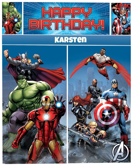 Die Rcher wnschen alles Gute zum Geburtstag Karsten