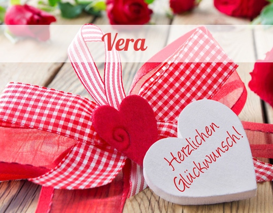 Vera, Herzlichen Glckwunsch!