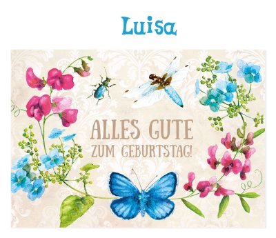 Alles Gute zum Geburtstag des kleinen Bildes für Luisa Alles Gute zum Geburtstag des kleinen Bildes für Luisa
