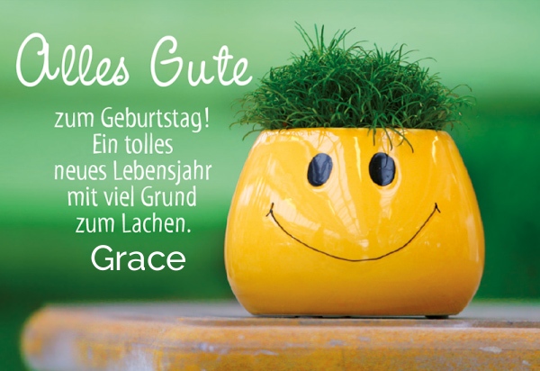 Ein tolles neues Lebensjahr fr Grace!