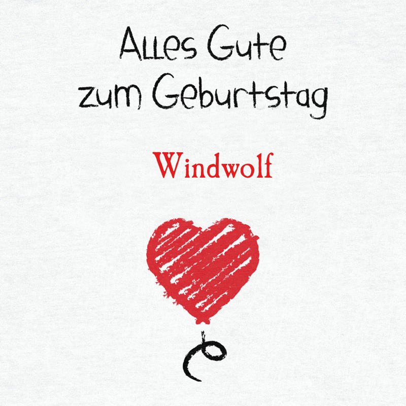 Herzlichen Glckwunsch zum Geburtstag, Windwolf