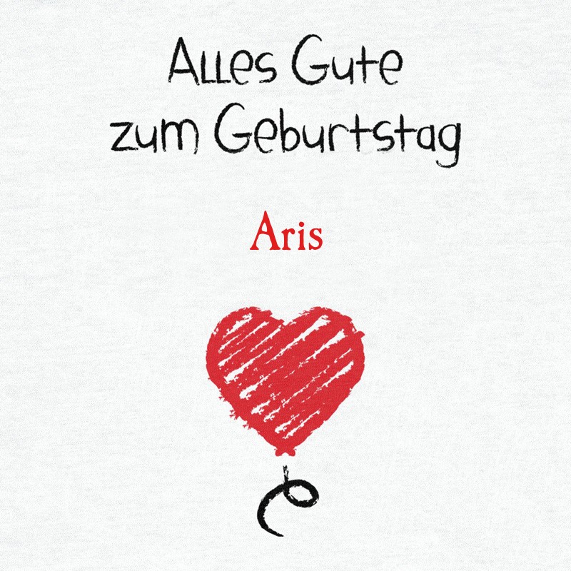 Herzlichen Glückwunsch zum Geburtstag, Aris Herzlichen Glückwunsch zum Geburtstag, Aris
