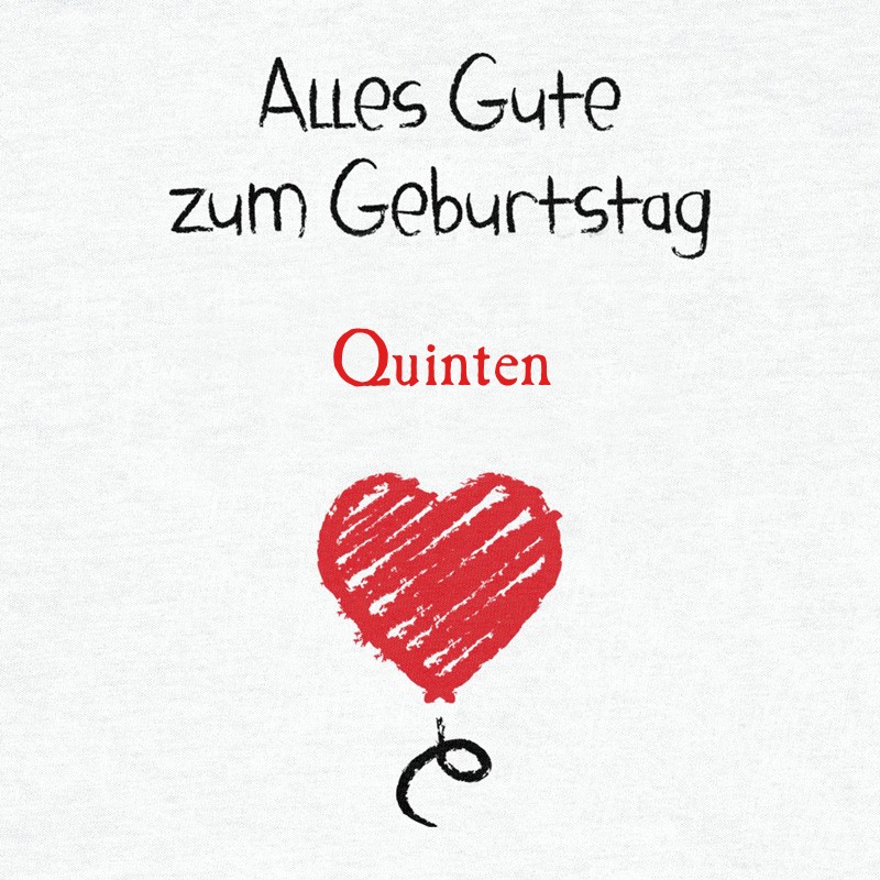 Herzlichen Glückwunsch zum Geburtstag, Quinten Herzlichen Glückwunsch zum Geburtstag, Quinten