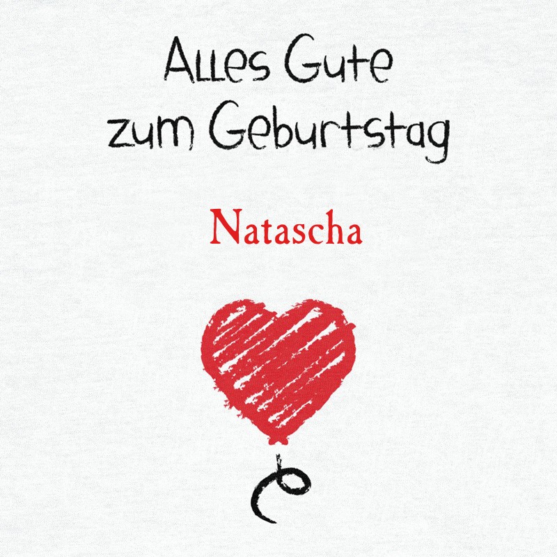 Herzlichen Glckwunsch zum Geburtstag, Natascha