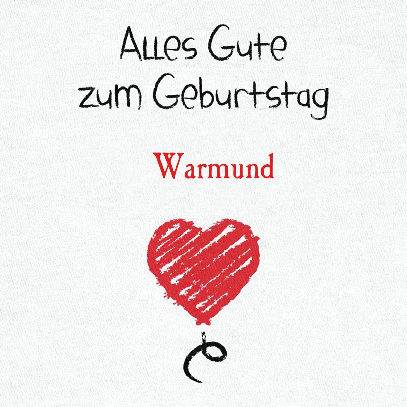 Herzlichen Glckwunsch zum Geburtstag, Warmund