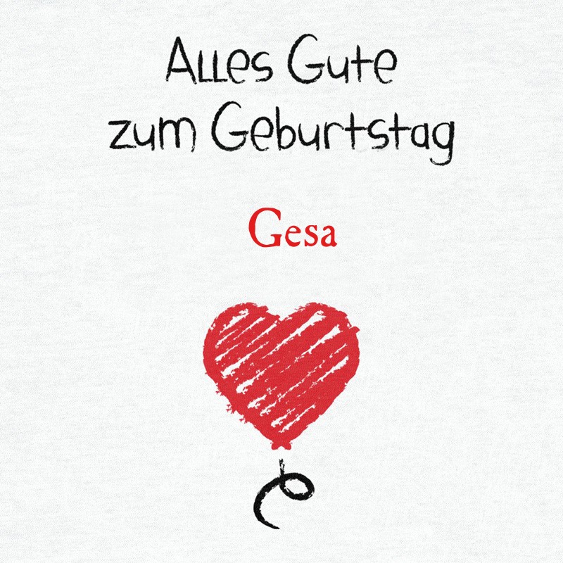Herzlichen Glückwunsch zum Geburtstag, Gesa Herzlichen Glückwunsch zum Geburtstag, Gesa
