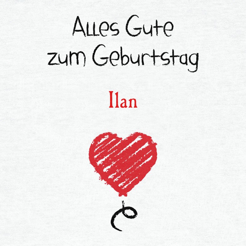 Herzlichen Glckwunsch zum Geburtstag, Ilan